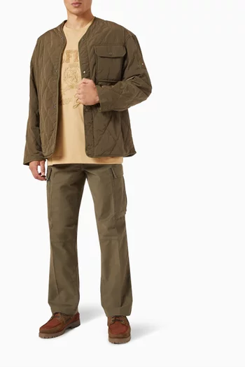 Quilted Jacket in Recycled-nylon