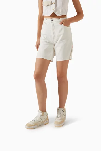 BB650 High-top Sneakers in Canvas & Leather