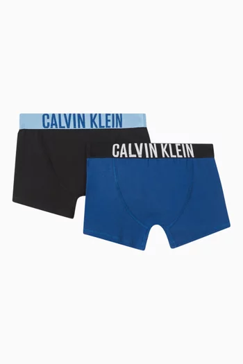 Logo Trunks in Cotton, Set of 2