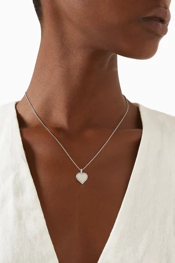 Take Heart Crystal Pendant Necklace