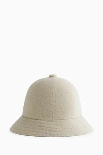 قبعة باكيت مزيج صوف كيث × كانجول