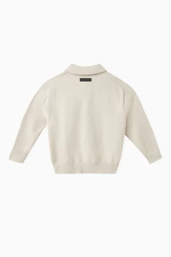 Polo Shirt in Nylon-blend Knit