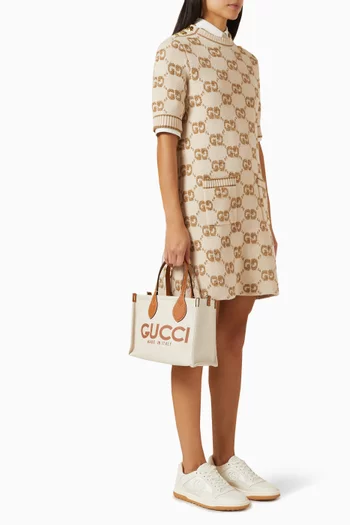 Mini Gucci-print Tote Bag in Canvas