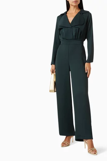 Fitted Waist Jumpsuit