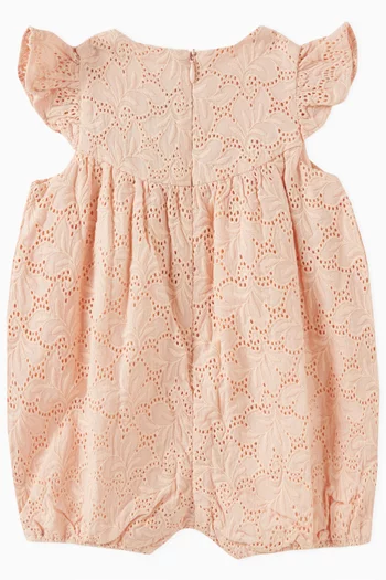 Romper in Broderie Anglaise