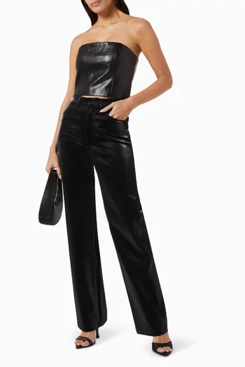 Rotie Pants in Faux Leather