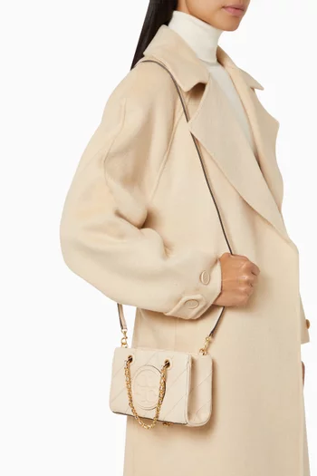 Mini Fleming Soft Chain Tote Bag in Nappa Leather
