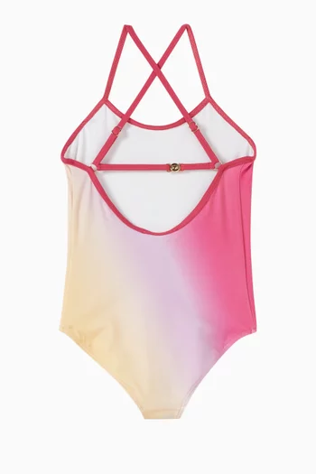 Ombre One-piece Swimsuit