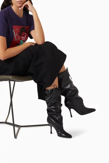 Knee-high Boots in Nappa Leather