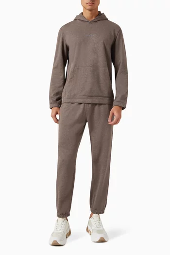 Relaxed Hoodie in Cotton-terry Blend