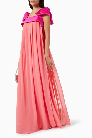 Two-tone Bow Gown