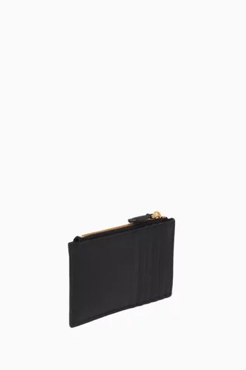 Long Card Holder in Saffiano Leather