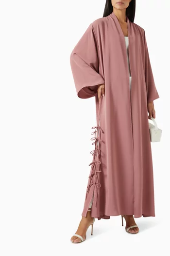 Overlap Side-ties Abaya