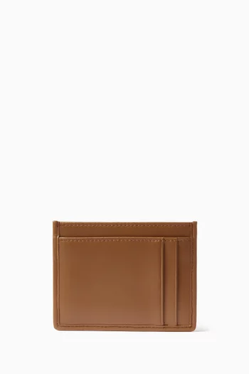 Matelasse Card Holder in Nappa Leather