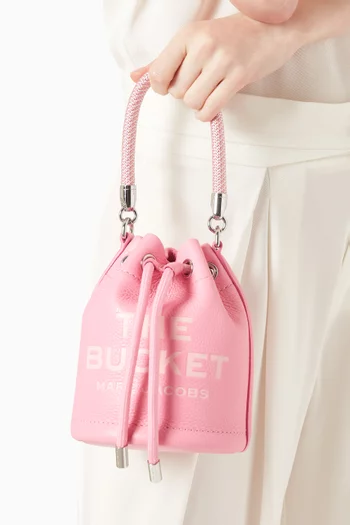 The Mini Bucket Bag in Leather