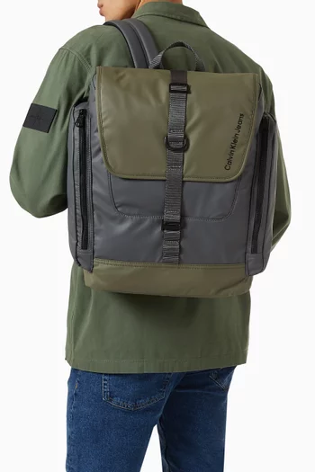 Utilitarian Backpack in Nylon