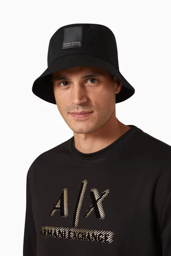قبعة باكيت بشعار AX قطن