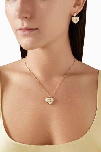 Signature Heart Locket Boxed Necklace