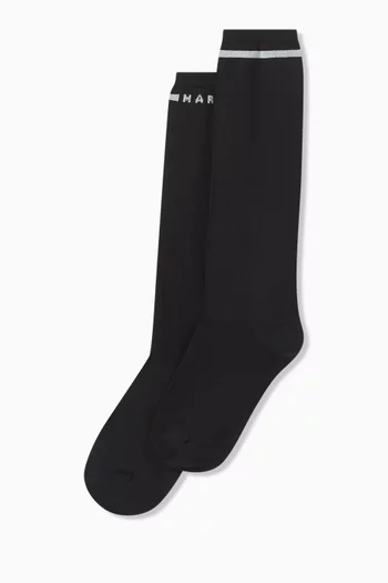 Compact Logo Socks in Nylon