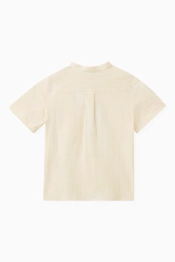 Stripes Shirt in Organic Cotton