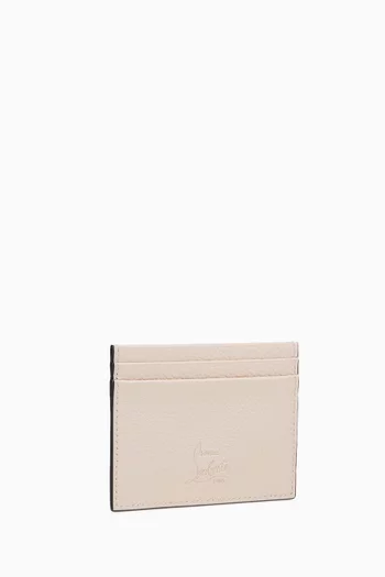 Loubisky Card Holder in Calf Leather