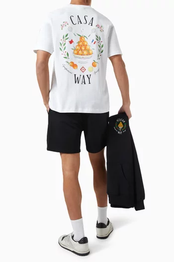 Casa Way T-shirt in Organic Cotton-jersey