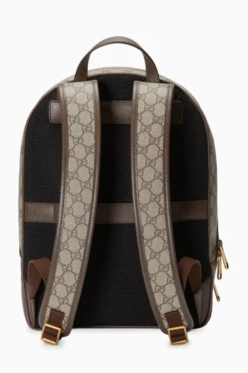 Ophidia GG Supreme Backpack in Coated-canvas