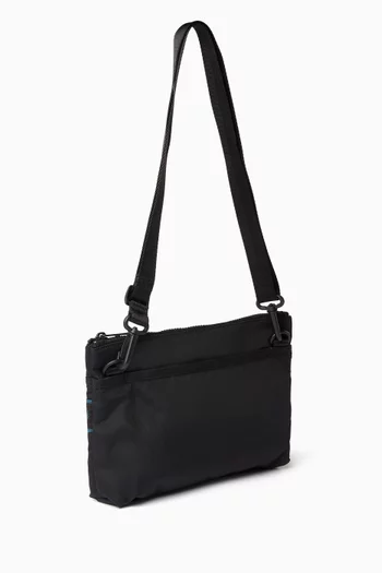Contrast Tape Sacoche Bag