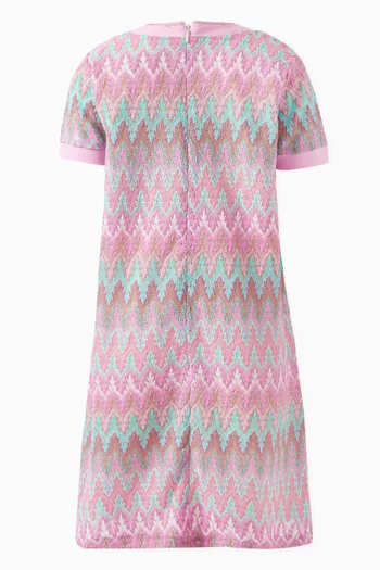 All-over Print Dress in Cotton