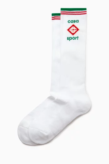 Laurel Sport Socks in Cotton Blend