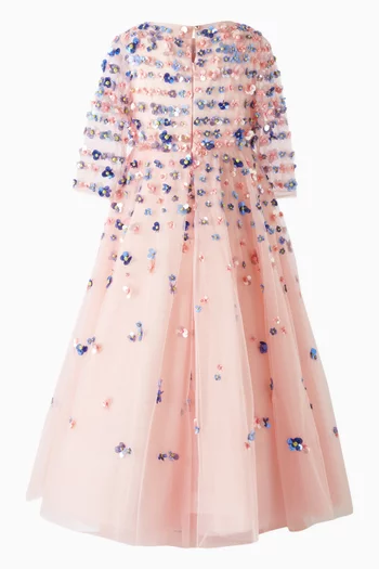 Sequin-embellished Gown in Tulle