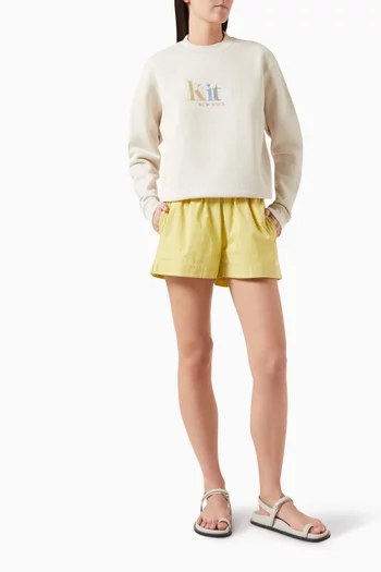 Asher New York Sweatshirt in Cotton-fleece