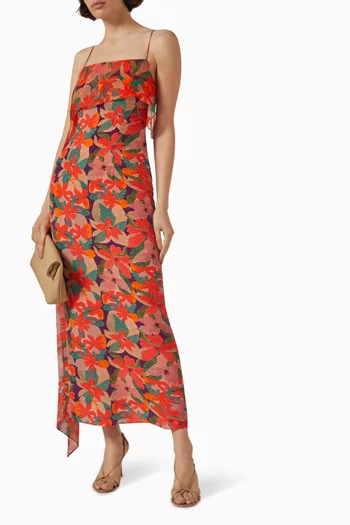 فستان لانيير سوليد اند ستريبد × صوفيا ريتشي غرينج