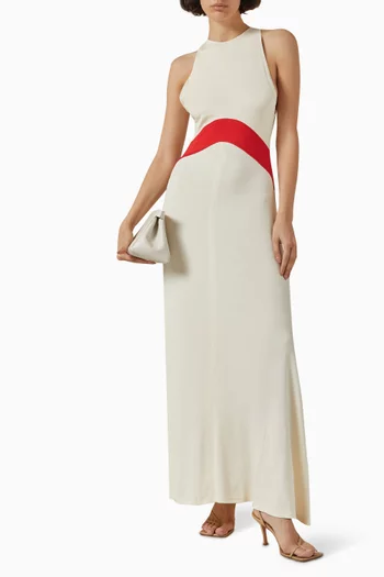 فستان جوناتي سوليد اند ستريبد × صوفيا ريتشي غرينج