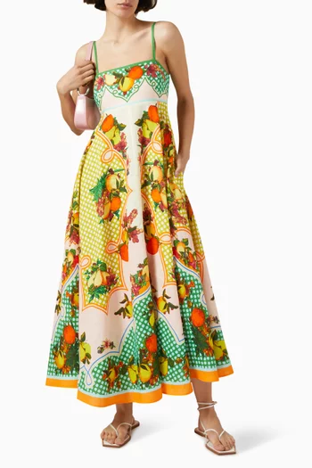 Lemonis Sun Dress in Linen