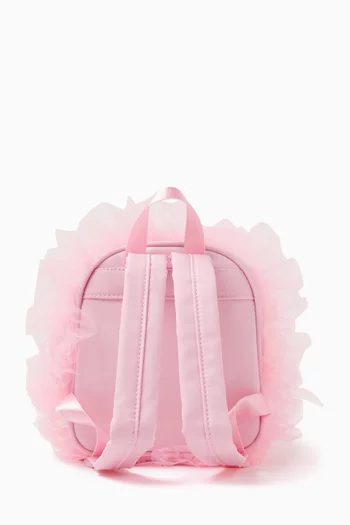 Ruffle Backpack in Tulle
