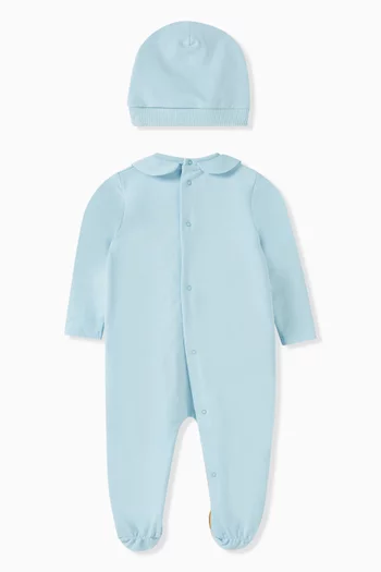 Teddy Bear Pyjama Set in Cotton