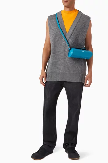 Gilet Oversized Vest in Wool-blend
