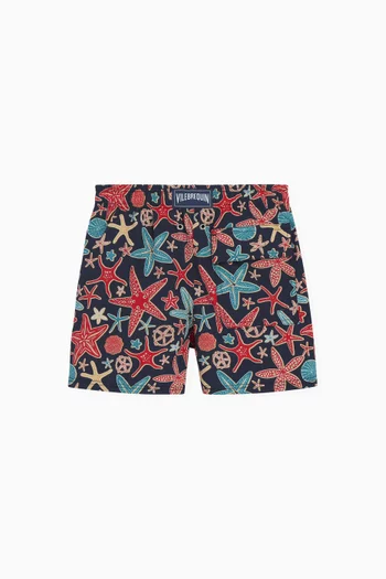 Holistarfish Print Swim Shorts