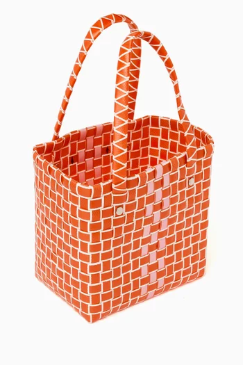 Braided Box Basket Bag