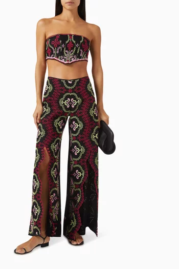 Lyone Embroidered Trousers