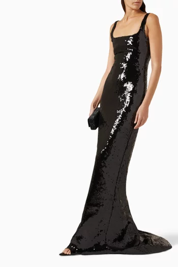 Electra Sequinned Gown