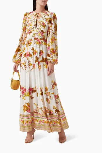 Zinia Floral Maxi Dress