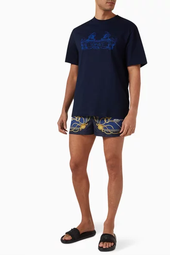 Versace Nautical Swim Shorts