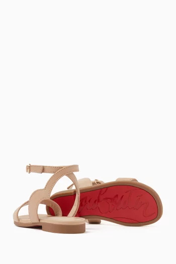 Melodie Chick Sandals in Nappa Leather