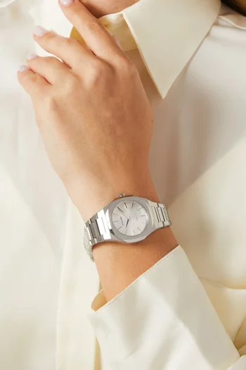Zephyr Grey Ultra Thin Watch, 30mm