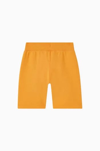 Logo Shorts in Cotton Blend