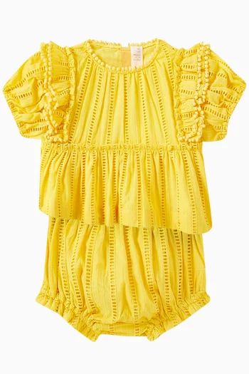 Baby Piper Tiered Top in Cotton