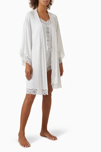 Mariana Short Robe in TENCEL™ Modal