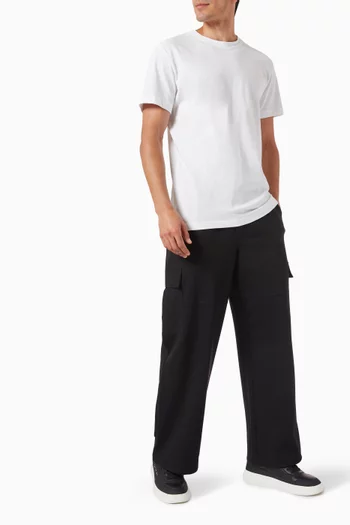 Relaxed Milano Cargo Pants in Jersey